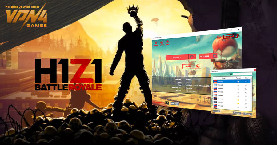 เล่น Z1 Battle Royale โดยใช้ VPN4Games VPN ลดแลค ลดปิง
