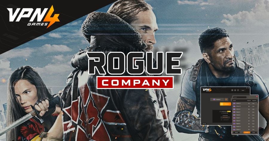 เล่น Rogue Company โดยใช้ VPN4Games ลดแลค ลดปิง