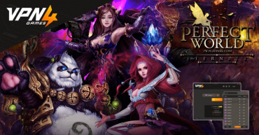 เล่น Perfect World ข้ามโซน เกมแลค เล่นไม่ลื่น ต้องใช้ VPN4Games