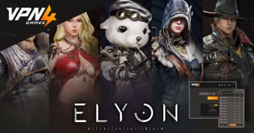 มุดเกม Elyon Online เล่นลื่นไม่แลคต้อง VPN4Games